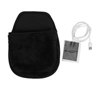 Hand Warmer Mouse Pad,USB Heated Computer Mouse Pad Hand Warming Mouse Pad Desk Accessories for Men and Women (Black)