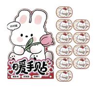 Hand Warmer Patch - 10 Portable Cartoon Heat Packs for Instant, Quick Activation Design with Safe and Durable, Reusable Body Warmers