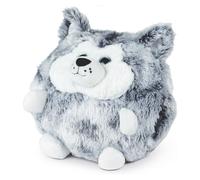 Animal Plush Hand Warmer Kids/Adults Soft Cuddly Cushion One Size - Husky Dog