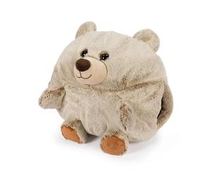 Hand Warmer Plush Teddy Cuddly Travel Pillow Super Soft Cushion Kids/Adults