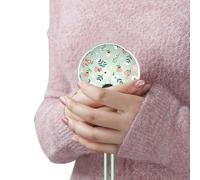 Hand Warmer, Rechargeable Hand Warmers | 4000mAh Floral Print Hand Warmer | 3 Levels Adjustable Winter Hand Warmer, Pocket Hand Warmer Devices for Golf, Camping,
