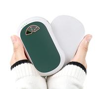 Hand Warmer, Rechargeable Magnetic 5000 mAh x 2 Electric Handwarmer,USB Power Bankfor Winter Outdoor Camping and Hunting,3 Heat Settings (104-140°F),Warm Gift for Christmas Children Men and Women