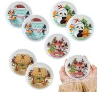 Hand Warmers - 3.75" PVC, 8 Pack | Animal Shaped Mini Gel Packs | Reusable Portable Pocket Heater Covers | Provides Instant Heat for Travel, Camping, Commuting Outdoors