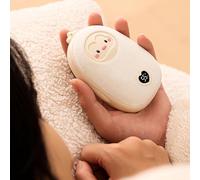 Hand Warmers - 3 Levels USB-C Rechargeable Electric Hand Warmer, Portable Pocket Heater for Winter Outdoor Office Home Camping Hiking Travel Skiing hiking, or as a cute winter gift