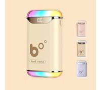 Hand Warmers, 5 Heat Settings Portable Pocket Warmer, 3000mAH Electric Hot Hand Warmer With 7 Color RGB Lights, Men Women Warm Gifts Suitable for Outdoor Sports Camping hunting Golf Hiking