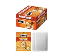 Hand Warmers, Disposable - Pocket Warmers - 40 pairs - 10 hours of heat - Air activated - Ready to use, Hand Heat Pads, Instant Heat