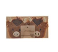 Hand Warmers Novelty Highland Cow Gel Pack Reusable Instant Heat Pads (Set of 2)