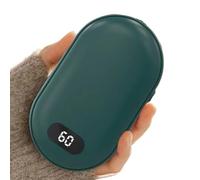 Hand Warmers Rechargeable - 2-in-1 Winter Warming Supplies | Camping Pocket Hand Warmer,for Hiking Fishing Golf Daily Commute Skiing Snowboarding Photography Studying Working Travel