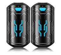 Hand Warmers Rechargeable 2-Pack, 6000mAh 2 in 1 Portable Hand Warmer, 3 Heating Modes USB Electric Split Rechargeable Pocket Heater Suitable for Outdoor Sports, Camping, Warm Gifts