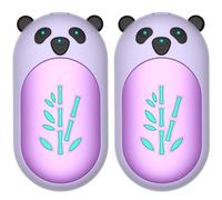 Hand Warmers Rechargeable 2 Pack, 6000mAh Electric Hand Warmer Reusable, 40Hrs Long Heating, Portable Pocket Heater Handwarmer Great Gift for Women Men, Outdoor Camping, Hunting Gear Hand Warmers