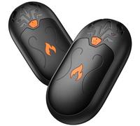 Hand Warmers Rechargeable, 2 Pack Electric Hand Warmer with 24 hrs Warmth, Portable Pocket Warmer 3 Heating Modes, Reusable Hand Warmers for Reno Patients, Women Men (Black)