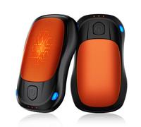 Hand Warmers Rechargeable, 2 Pack Magnetic Electric Handwarmers AI Smart Chips 20Hrs Heating, Portable Pocket Heater 3-Settings Fast Heating, Gifts for Christmas Women Men Outdoor