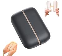 Hand Warmers Rechargeable 2 Pack,Rechargeable Hand Warmers, Electric Hand Warmers Pocket Size, Reusable Battery Hand WarmerGreat Gift for Christmas Outdoors, Golf, Camping (Grey, one size)