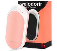 Hand Warmers Rechargeable, 5200 mAh 1 Pack Electric Portable Reusable Double-Sided USB Pocket Power Bank Heaters for Raynauds, Golf, Dysmenorrhea, Camping, Hunting