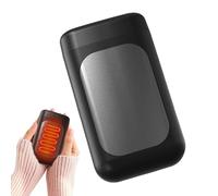 Hand Warmers Rechargeable,6000mAh 3 Level Adjustable Temperature Fast Heating Hand Warmer - USB Rechargeable Warming Device,for Working Travel Daily Commuting Winter Sports Adventure Seekers Stadium A