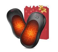 Hand Warmers Rechargeable, Electric Hand Warmers & Magnetic Pocket Warmers Reusable 2 Pack, 3 Heat Settings and Fast Heating, Tech Gifts for Women Man, Golf Skiing Fishing and Other Outdoor Sports