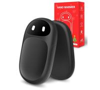 Hand Warmers Rechargeable, Gifts for Men and Women, 6000mAh Electric Hand Warmers Rechargeable 2 Pack with 12 Hours Working Time, Best Gifts for Mom and Dad (Black)
