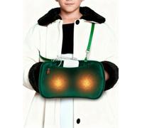 Hand Warmers Rechargeable, Portable Graphene Heated Gloves Handwarmers Bag with 10000MAH Power Bank, 2 Heating Area&3 Heat Modes, Fast Electric Heated Gloves for Women, Kids, Camping&Xmas Gifts Green