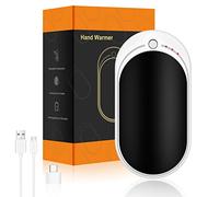 Hand Warmers Rechargeable USB Reusable 1 Pack, 5200mAh Portable Electric Hand Warmer Power Bank Electronic Pocket Heater, Tech Gifts for Men Women Raynauds Hiking Golf Skiing Camping Fishing Walking