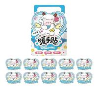 Hand Warmers Thermal Pack | 10 Pieces Air Activated Long Lasting Safe Portable Cartoon | Heat Activation Fast for Hands and Feet - for Home, Office, School, Camping, Hiking