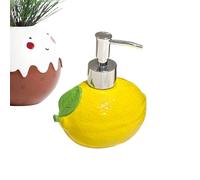 Hand Wash Bottle - 1*Pcs Lemon Shaped Soap Bottle, 5.1 Ceramic Soap Bottle, Leakproof Reusable Dispenser | Lotion Dispensers For Bathroom Worktop Camping Indoor Use Friends Family