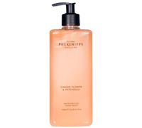 Hand Wash - Liquid Hand Soap for Soft Skin, Natural, Hydrates and Moisturises, Handcrafted in England, Cruelty Free, Beautiful Gift of Luxury (Ginger Flower & Patchouli) (750ml) - Pecksniff’s