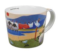 "Hand Wash Only" Mug in Gift Box by Thomas Joseph - Sheep Coffee Cup