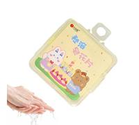 Hand Wash Paper Sheets - Foaming Hand Palm Washing Sheets | Instant Dissolution Student Petal Fragrance Sheet For Children And Adults Dirt Hands