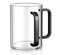 Hand Washing Cup with Dual Handles Acrylic Washing Cup Jewish Black