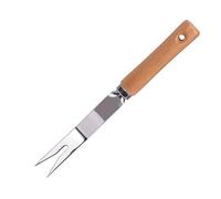 Hand Weeding Fork, Ergonomic Stainless Steel Weed Extractor with Long Prongs for Effortless Grass Removal, Compact Manual Garden Tool for Yard Lawn Farm Gardening Outdoor Landscaping