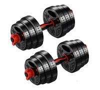 Hand Weights 2pcs Dumbbell Home Use Adjustable Weight Lifting Dumbbell Barbell & Weights Gym Dumbbells Fitness Equipment Fitness, Workouts(24kg(12kg*2))