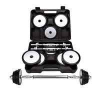 Hand Weights 2pcs Dumbbell Steel Electroplating Adjustable Weights Man With Dumbbells Barbell Set With Carry Case Home Gym Fitness Fitness, Workouts(30kg(15kg*2))