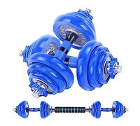 Hand Weights 2pcs Dumbbell With Rubber Sleeve Men Women Fitness Removable Dumbbell Barbell Exercise Arm Muscles Sports Equipment Fitness, Workouts(30kg(15kg*2))