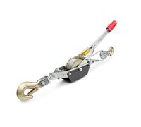 Hand Winch 4-Ton Hoist Ratchet Hand Lever Puller, Heavy Duty Hand Puller Come Along 2 Hooks Cable