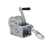 Hand Winch Manual Winch Wire Rope Traction Hoisting Winch Versatile Applications(2000lb)