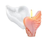 Hand Wing Love Silicone Mold Multipurpose Silicones for Epoxy Resin Crafting Soap Making Home Decoration Hand Wing Heart Shaped Craft Mold