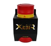 Hand Wipe Cylinder Round Holder Organiser Trade Rack Mount Bracket Compatible With Big Wipes Wonder Wipes OX Trade Eco-Tuff. Heavy Duty Steel