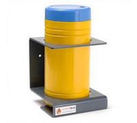 Hand wipe holder for containers up to 120mm diameter. Ideal for Van, workshop, Garage. Gery PVC. 100% RUSTPROOF