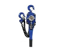 Hand Wire Winch, 1 T Pulling Wrench Hoist Manual Lifting Chain Hoist, Hand Chain Hoist Hook Portable Lever Block Inverted Chain Hoist Tightener, Traction, Lifting Tools(1TX3M)