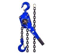 Hand Wire Winch, 1 T Pulling Wrench Hoist Manual Lifting Chain Hoist, Hand Chain Hoist Hook Portable Lever Block Inverted Chain Hoist Tightener, Traction, Lifting Tools(1TX3M)