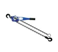 Hand Wire Winch, 1T Pulling Wrench Hoist Manual Lifting Chain Hoist, Hand Chain Hoist Hook Portable Lever Block Inverted Chain Hoist Tightener, Traction, Lifting Tools(1TX3M)