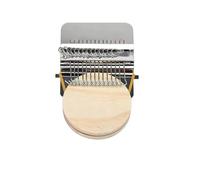 Hand Wooden Darning Loom Weaving Tool for Mending Jeans Socks Clothes, DIY Tapestry Knitting Machine Repair Kit(10 pins)