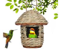 Hand-woven bird nest, outdoor bird house | Breathable kolibri houses hand-woven | Rustic Kolibri-nest bags, Birdest for indoors and outdoors, with its design r