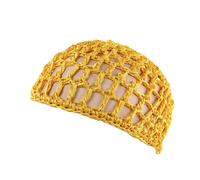 Hand Woven Crochet Hair Net Hollow Hat for Women Soft Net Knit Hat Casual Headwear Wig Accessories Wig Cap, Free Size