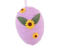 Hand Woven Eggs Pendant Hanging Ornament Spring Holiday Party Supplies For Basket Fillers Christmas Tree Decoration Home Decorations