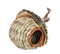 Hand Woven Hummingbird Houses, Hummingbird Nests for Outdoor Hanging | A Natural Reed Bird's Nest - Bird Houses for Bird and Wildlife Watching in