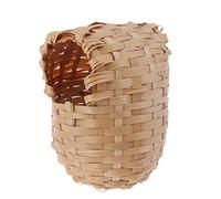 Hand Woven Hummingbird Nest Natural Woven Birdhouse Outdoor Bird For Sparrow Small Finch Roosting Nest Bird Nesting Prevention