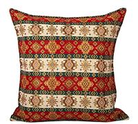 Hand-woven Kilim Cushion Cover Turkish Moroccan Style Traditional Vintage Cushion Cover Authentic Design 70cm x 70cm (Layers)