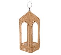 Hand Woven Lampshade Wicker Lantern for Candlelight Diffusion