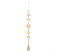 Hand Woven Macrame Wall Hanging 75cm Boho Decor(Beige)